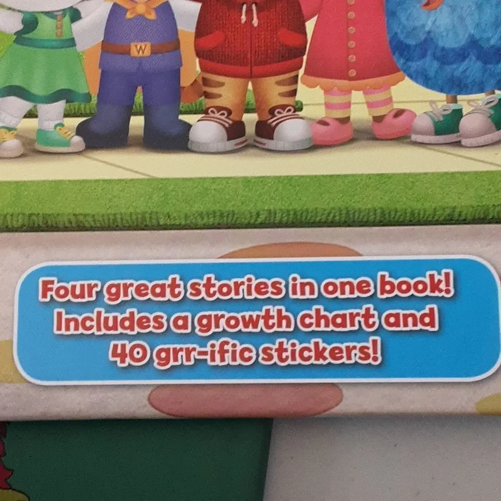 Toddler Hardbound Books Set of 3‎ Daniel Tiger Elmo Monsters in Closet…